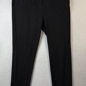 Eileen Fisher Pants Women Size 6 Black Stretch Skinny Preppy Office Professional